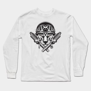 Panther Biker Long Sleeve T-Shirt